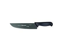 Starrett Coltello da Cucina in Acciaio Inox Dello Chef, Profilo Dritto Largo, 10 Pollici (250 mm), Manico Nero