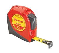 Starrett Exact KTX12 - 12-n custodia in plastica ABS rosso metro a nastro tascabile, English Graduation Style, 12 ', lunghezza 1,3 cm, larghezza 0,2 cm, intervallo di laurea