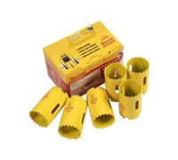 Starrett FCH0114 Taglio Veloce Bi-Metallica Holesaw 32mm Lotto Confezione Di 6
