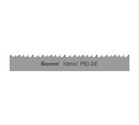 Starrett Intenss pro-die lama per sega a nastro, bimetallico, Intenss Tooth, rastrello set, positive Rake, 226,1 cm di lunghezza, 5,1 cm di larghezza, 0,1 cm di spessore, 1/10 - 14 TPI
