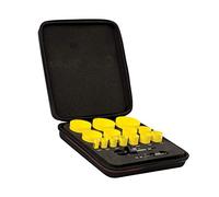 Starrett Punta per trapano per legno piatta, 16 x 152 mm, in acciaio HSS ad alta velocità da 1/4 di pollice esagonale a vanga, punta per trapano per lavorazione del legno