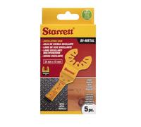 Starrett Lama oscillante bimetallica multi-utensile 10 mm - Confezione da 5