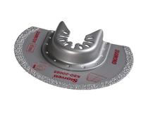 Starrett Lama oscillante multi-utensile semicircolare a grana diamantata, 85 mm