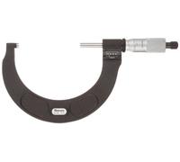 Starrett Micrometro digitale esterno 216RL-6, arresto a cricchetto, dado di bloccaggio, gamma 5-6 pollici, graduazione 0,000 pollici, precisione +/- 0,000 cm