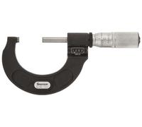 Starrett Micrometro digitale esterno 216XFL-1, ditale ad attrito, dado di bloccaggio, facce in carburo, gamma 0-1", graduazione 0,000", precisione +/- 0,000 pollici