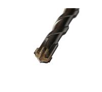 Starrett Punta per trapano SDS Plus a 4 punte, 10 x 260 mm | Punte di lunghezza estesa per forare in luoghi difficili da raggiungere o per una maggiore profondità di penetrazione.