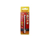 Starrett Punte per trapano a punta divisa, in acciaio HSS ad alta velocità, 4 x 75 mm, KBAR040, per acciaio, ghisa, legno, materiali morbidi, ferro