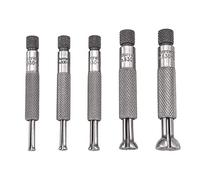 Starrett S830FZ piccolo foro Gage, set da 5, 125 "a .500" (3.2 mm a 12.7 mm)