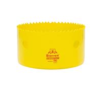 Starrett Sega a tazza profonda, DCH0418, bimetallica resistente, con denti extra in cobalto HSS, per metalli, legno, ghisa, fibra di vetro, materie plastiche, 105 mm