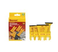 Starrett Set di 4 lame oscillanti multiutensile assortite
