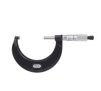 Starrett t436.1 x rl-3 fuori micrometro, Ratchet stop, dado di bloccaggio, Carbide Faces, 1 - 5,1 cm "Range, 0 cm Graduation, precisione