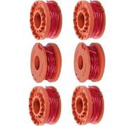 StarRing Bobina di ricambio per decespugliatore, linea e copertura per WA0004 per Worx 20 V decespugliatori sostituire, per WA6531 WG151, WG163E.1, WG163E.3, WG163E.6, WG163E.9, accessori per