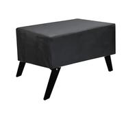 StarRing Copertura per tavolo da biliardino, impermeabile, per interni ed esterni, resistente ai raggi UV, per tavoli da calcio standard, 160 x 117,5 x 79,5 cm, in poliestere nero