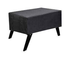 StarRing Copertura per tavolo da biliardino, impermeabile, per interni ed esterni, resistente ai raggi UV, per tavoli da calcio standard, 160 x 117,5 x 79,5 cm, in poliestere nero
