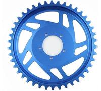 StarRing Corona per bicicletta elettrica, 42 denti, ricambio in lega di alluminio per Bafang per ottagonale per motore Ebike-BBSHD, ricambi per bici elettriche (blu)