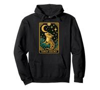 Starry Celestial Gioco di Carte Animale Meme Tarocchi Geco Felpa con Cappuccio