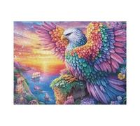 Starry Colorful Parrot Puzzle 500 Pezzi Lago Di Braies Per Adulti Splendid Celestial Critters Cartone Riciclato Ecologico Per Tempo Libero E Decorazione Da Passatempo Edizione Esclusiva 500 PCS