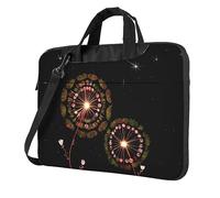 Starry Dandelion borsa per laptop, borsa a tracolla multifunzionale, borsa a tracolla da 14,96 pollici, custodia per computer da 14,96 pollici, borsa a tracolla