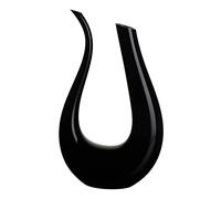 STARRY G Decanter per vino rosso, Caraffa per decantatore di vino, Decanter per degustazione cieco per vino, Decanter nero solido, Decanter a forma di arpa U, Decanter in vetro cristallo senza piombo