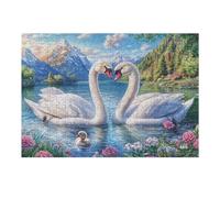 Starry Magic Black Cat Puzzle 300 Pezzi Per Vacanze Invernali Cartone Rigido Per Famiglie Cute Pets Warm The Heart Tema Neve Per Serate in Famiglia Con Poster Incluso Qualità Garantita 300 PCS