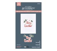 Starry Merry Christmas - Set di fustelle e piastra per la registrazione della collezione Starry Holiday di Dina Wakley