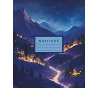 Starry Night City Journal: Lined Composition Notebook with Dreamy Skyline Design | 110 College-Ruled Pages for Writing, School, or Journaling: Magical ... for Fantasy Lovers, Writers & Students