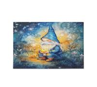 Starry - Night Gnome Reverie Jigsaw Puzzles Challenging and Educational Masterpieces Puzzle 500 Piecing