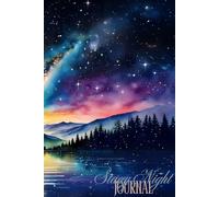 Starry Night Journal: 6x9 120 blank lined notebook