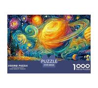 Starry Planet LandscapeHerculean Jigsaw Puzzles for Adults A 1000-Piece (Advanced) Epic of Impossible, Hard, And Difficult Challenging Puzzle Games - The Supreme Gift for Puzzle-Loving Adults And Kid