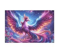 Starry Purple Phoenix Puzzle 1000 Pezzi Gioco Creativo Per Ragazzi Magical Cosmic Creatures Intelligenza Educativa Rompicapo Idea Regalo Per Figlio A Natale E Compleanno 1000 PCS