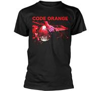 STARRY STAR Men's Code Orange No Mercy Mens Women 100% Cotton T-Shirts Black S