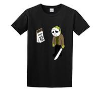STARRY STAR Men's Friday of 12Th T-Shirts Black S