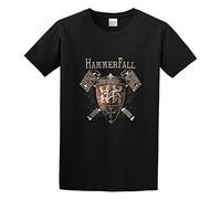 STARRY STAR Men's HammerFall T-Shirts Black M