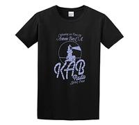 STARRY STAR Men's Inspired By The Fog - Kab Radio Antonio bay Ca Horror T-Shirts Black M