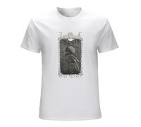 STARRY STAR Men's Lorna Shore Deathcore Band Man Unisex Tee T-Shirts White S