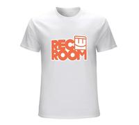 STARRY STAR Men's Rec Room Summer Top Boys T-Shirts White 3XL