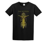 STARRY STAR Men's The Mission Gods Own Medicine The Brightest Light T-Shirts Black L
