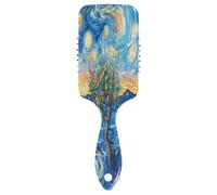 Starry Tree Blue Air Cushion Massaggio Pettine, Spazzole Districante Capelli, Donne Spazzola Per Capelli Sani, Capelli Spazzola 3D