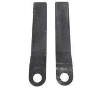 Starrypxl 2 Lame di Ricambio per Tosaerba in Acciaio AR400, Resistenti e ad Alte Prestazioni, 2 3/8 Pollici, Set per Bobcat ASV, Case, Cat, Mower King, Caterpillar, minipale compatte