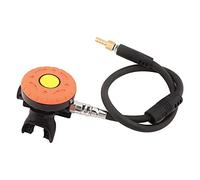 Starrypxl 2nd Stage Regulator Diving Breathing Valve Medium Pressure Tube Portable Secondary Breathing Valve Heads for Professional Divers Scuba Divers ABS Black Orange Yellow (Arancia)