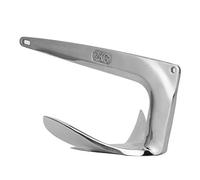 Starrypxl 316 Anchor Artiglio in Acciaio inossibile Ancora Una Prova di Grado Marino per Marine per la Barca Pesca con zattera di Kayak a Barca Pesca a 4,4 libbre 2 kg