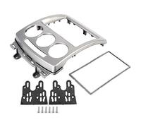 Starrypxl 7in 2 Din Car Radio Dash Panel Frame DVD Navigation Audio Trim iMax Fit Durable Cover for Enhanced Interior Aesthetic and Seamless Installation