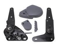 Starrypxl Aggancio Angolo sedute 0 a 180 ° a 180 ° in Acciaio Freddo Laterale Destra Leva reclinabile per Camion per roulotte per