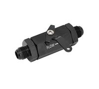 Starrypxl Aluminium Alloy Shut Off Check Valve AN8 Fuel Pipe Fitting Automobile Repacking Durable High-Performance Fuel System Component