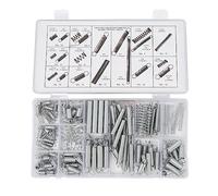 Starrypxl Compression Extension Springs Kit 200Pcs 20 Styles Zinc Plated Steel Durable Versatile Car Repair DIY Projects