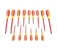 Starrypxl Electrician Screwdriver Set 15Pcs 1000V Insulated Chrome Vanadium Professional Tools for Vehicle Repair and Maintenance