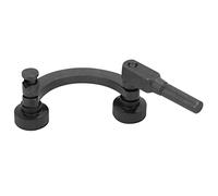 StarryPxl Half Round Combination Test Complutom Indicatore Porta di supporto 8 mm Strumento di misurazione Precisione Strumento Regolabile Base Stabile per il workshop e l'uso