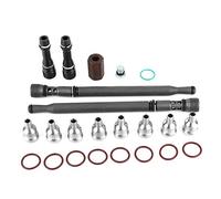Starrypxl High Pressure Oil Rail Repair Kit W302908 E350 450 6.0L Updated Stand Pipe Dummy Plugs Enhanced Durability Engine Performance