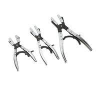 Starrypxl Hose Pinch Off Pliers Set 3Pcs 8in 10in 12in Carbon Steel Automatic Locking for Coolant Radiator Gas Fuel Lines Durable Versatile Tool for Automotive Maintenance and