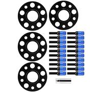 Starrypxl Kit distanziatori per Ruote centrali per dell'auto 15 mm 20 mm Sostituzione per W203 C Classe C230 C240 C320 C32 2002-2007 (Blu)